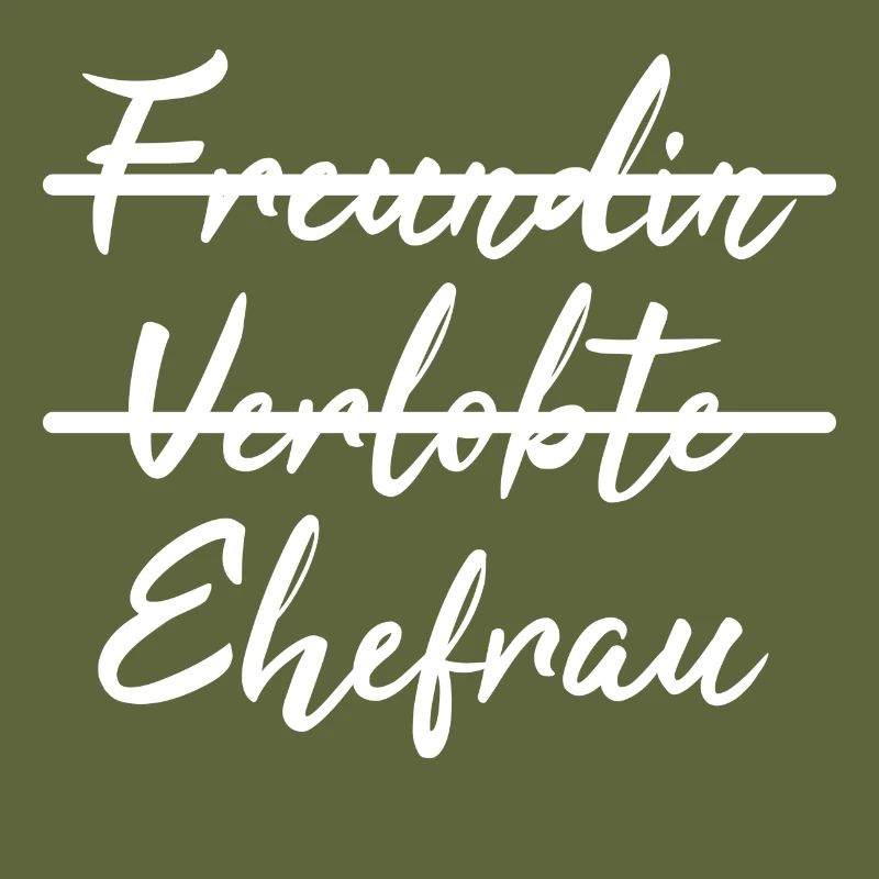 Nicht Freundin, sondern Ehefrau - Geschenkidee