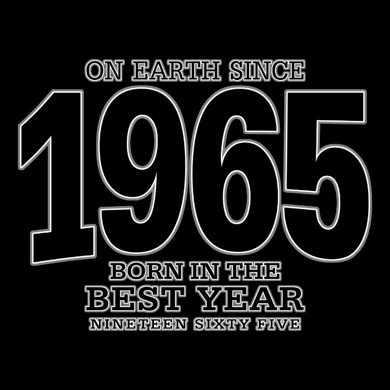 On Earth since 1965 (black)