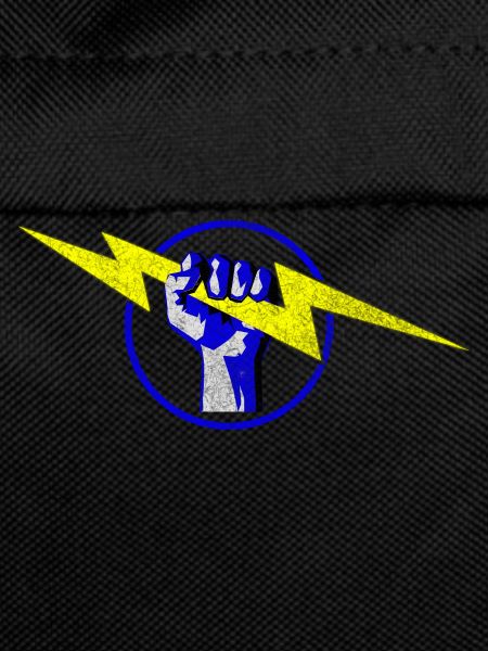 bolt & fist cerclé