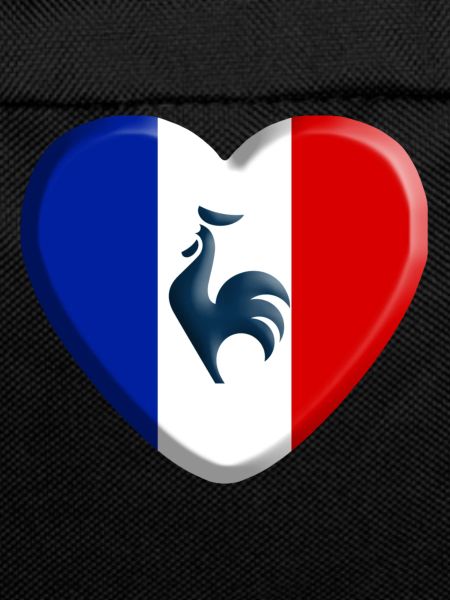 Heart France cock