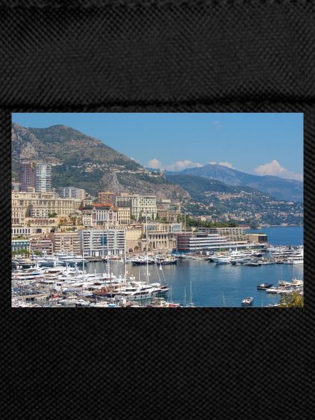 Monaco city harbor coast