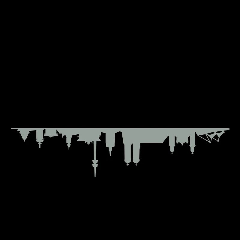 Skyline München Spiegelung
