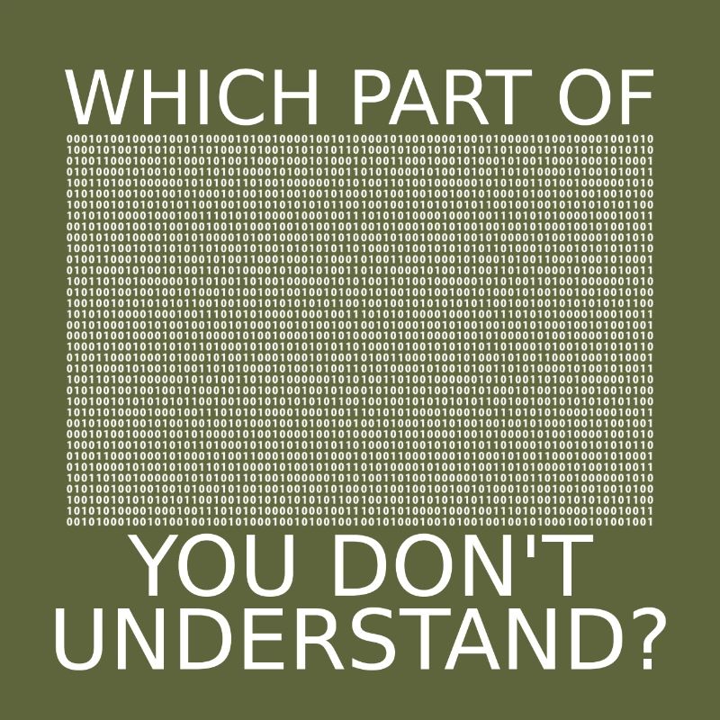 Binärcode | lustig | witzig | Nerd | Programmierer