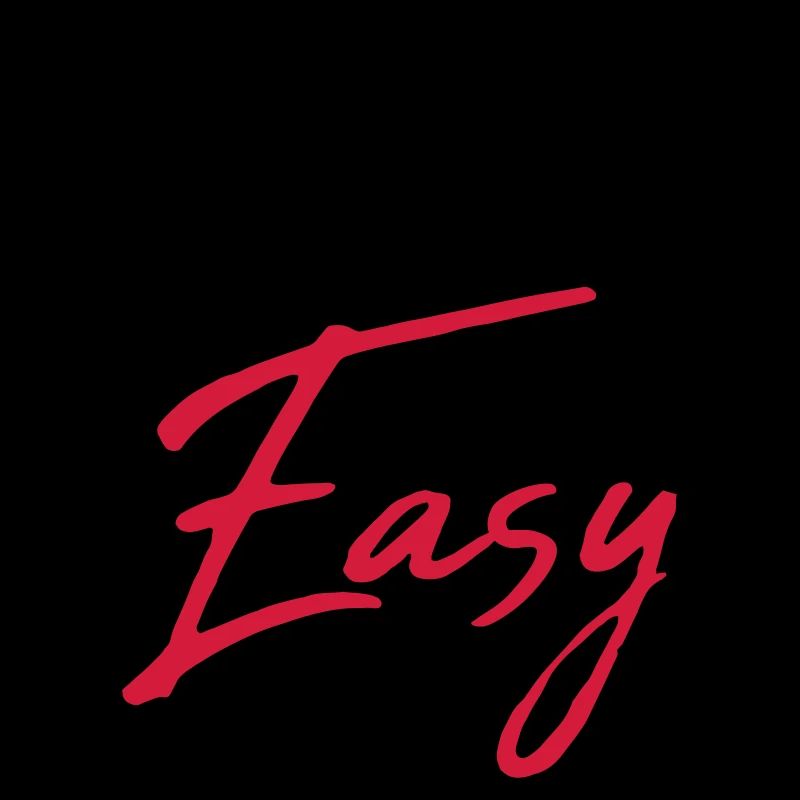 cool cool take it easy logo design text chill