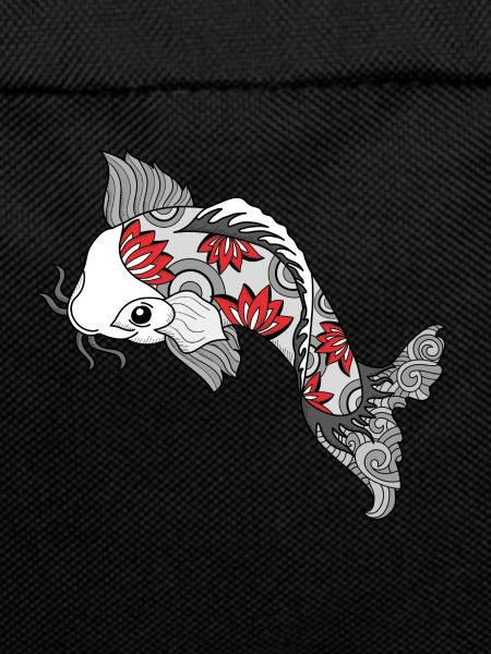 Koi fish - body art design