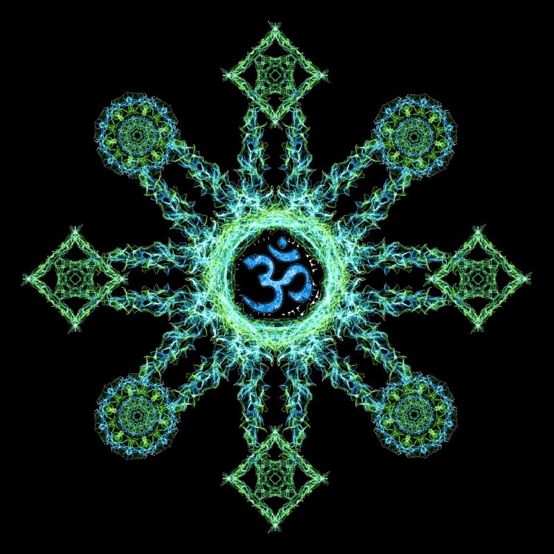 Blue/Green Om