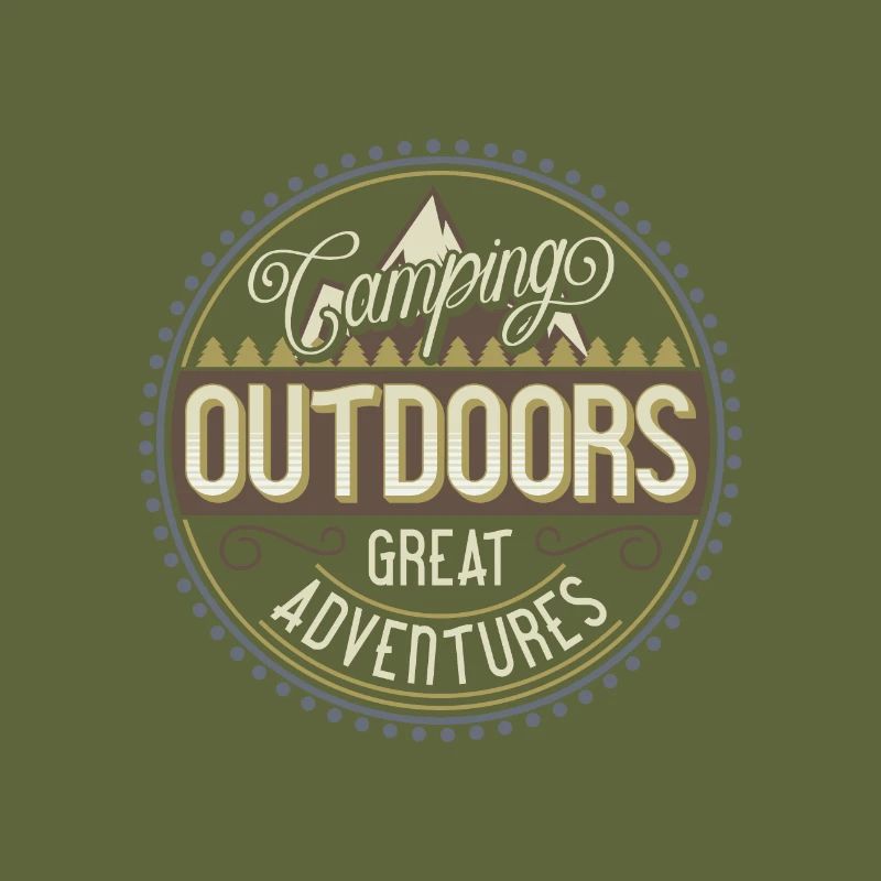 CAMPING OUTDOORS