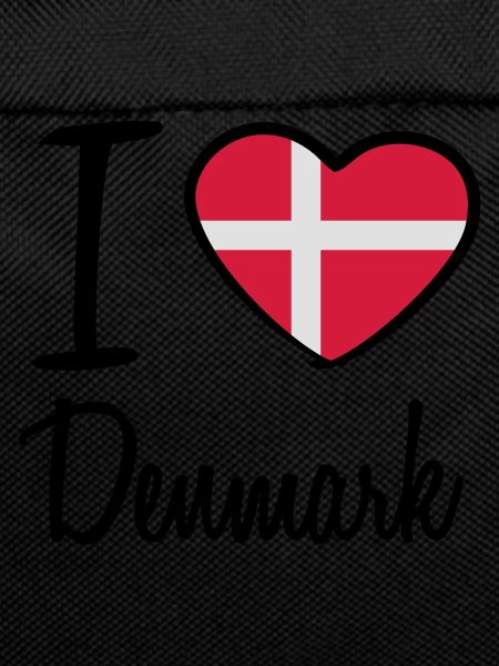 I Love Denmark Danmark Logo