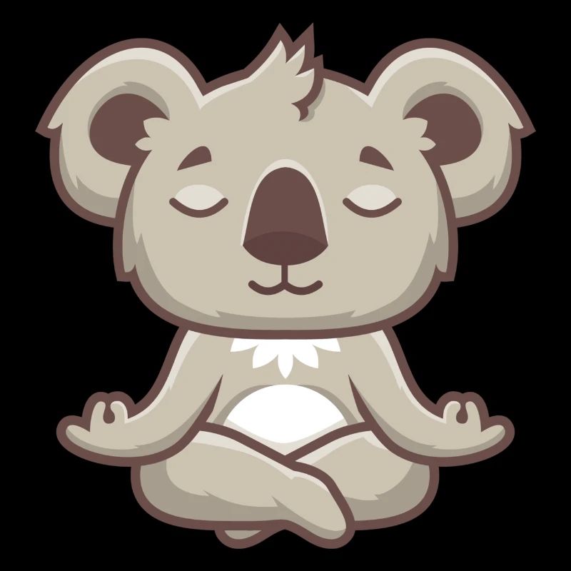 Yoga Meditation Koala