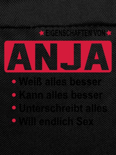 anja Geschenk Geschenkidee Name