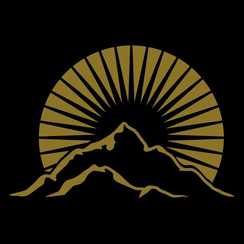 Beautiful mountains Alpine Sun