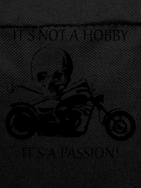 Motorcycle saying skull