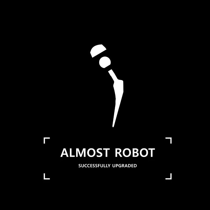 ALMOST ROBOT WHITE 2019 - Articulation de la hanche OP - V2