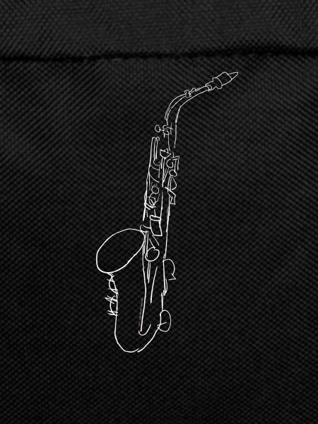Old Sax in white