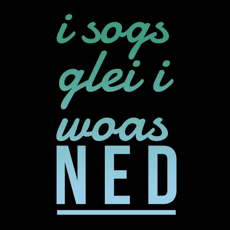 Chemise en dialecte dialecte progéniture fils Lausbua