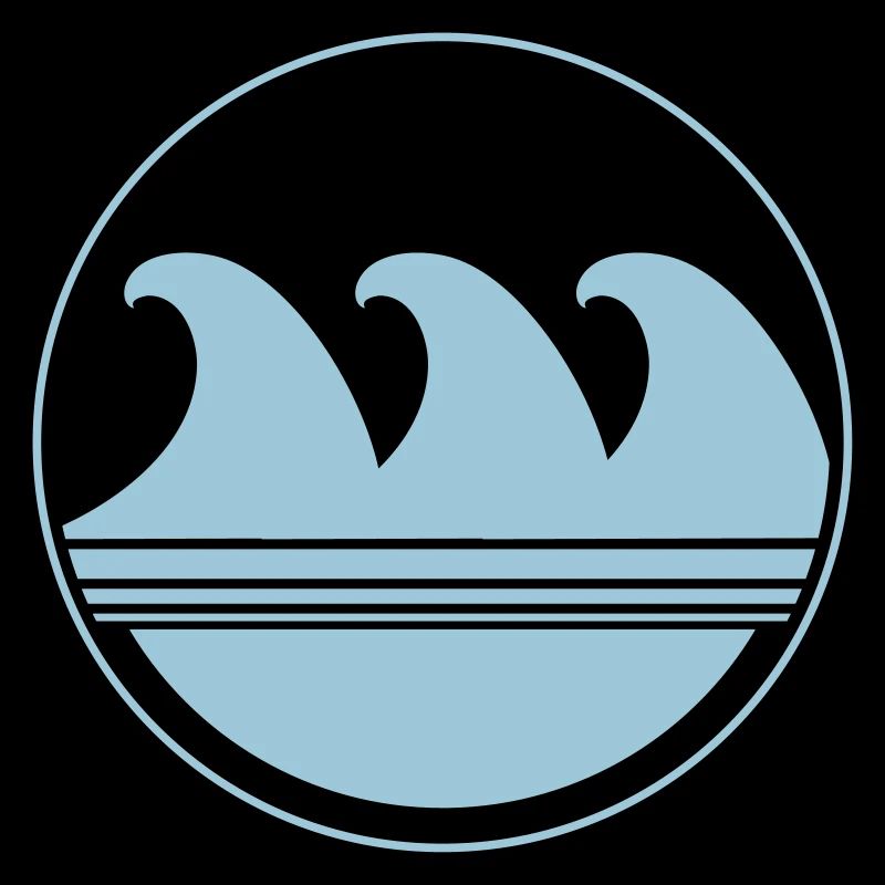 Motif vague - BLEU