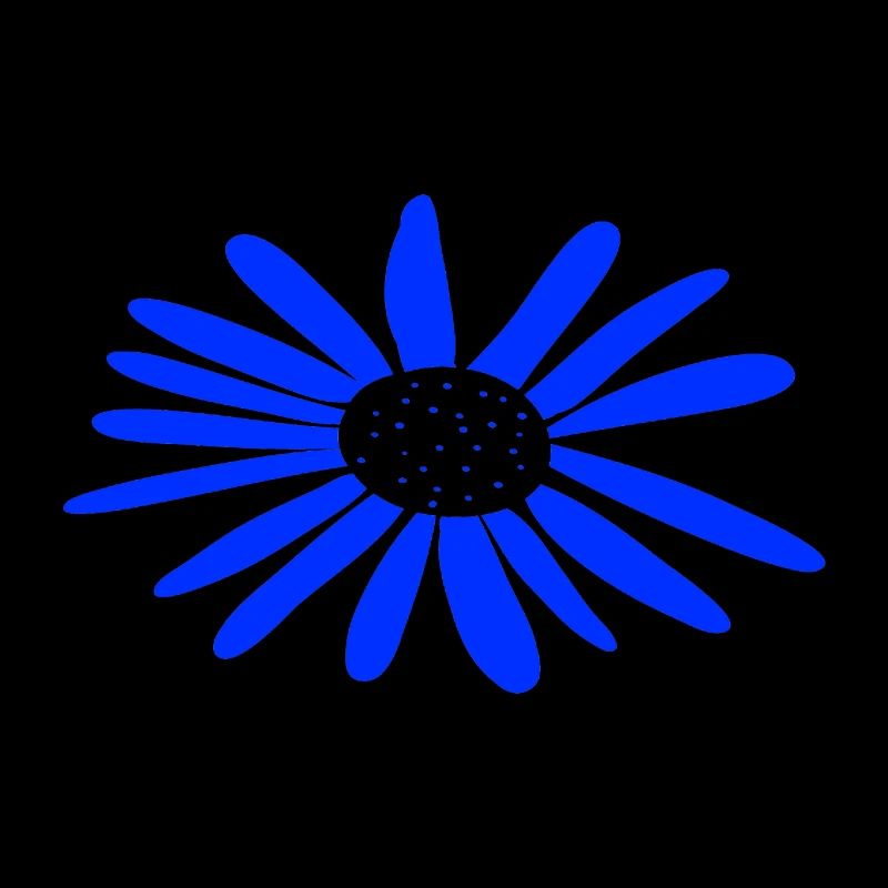 Flower blue