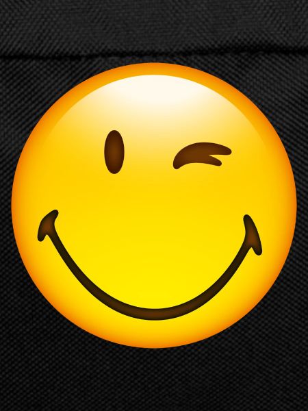 Smiley Glossy Happy Blink