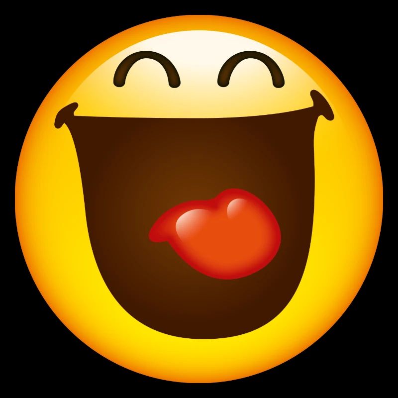 Smiley Glossy Happy