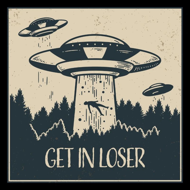 Extraterrestrial UFO Funny Space Gift