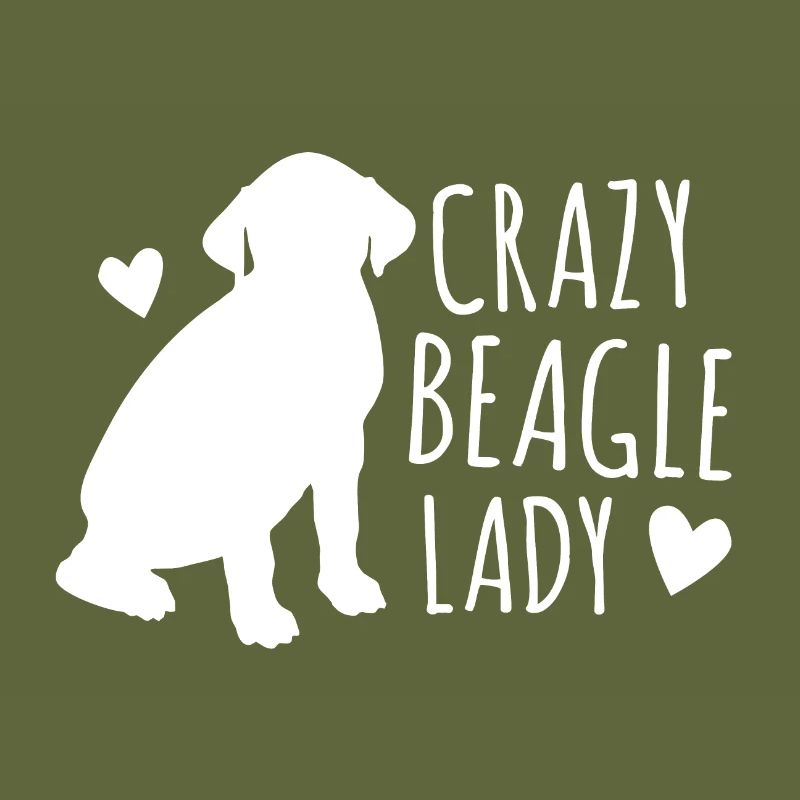 Crazy Beagle lady