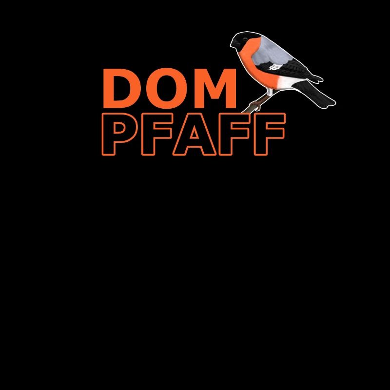 Gemalter Dompfaff Vogel Tier Design Illustration