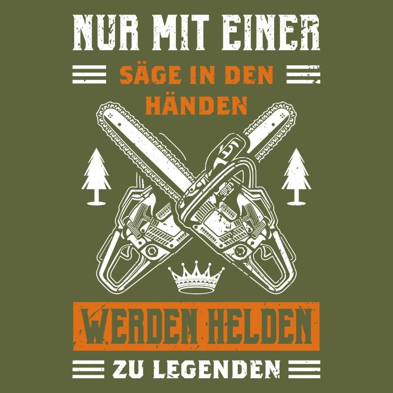 Nur Mit Einer Säge In Den Händen Werden Helden Zu