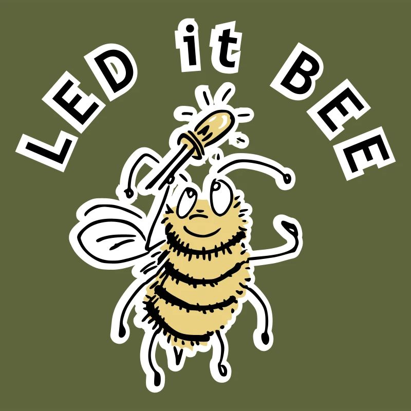 LED it BEE - joke