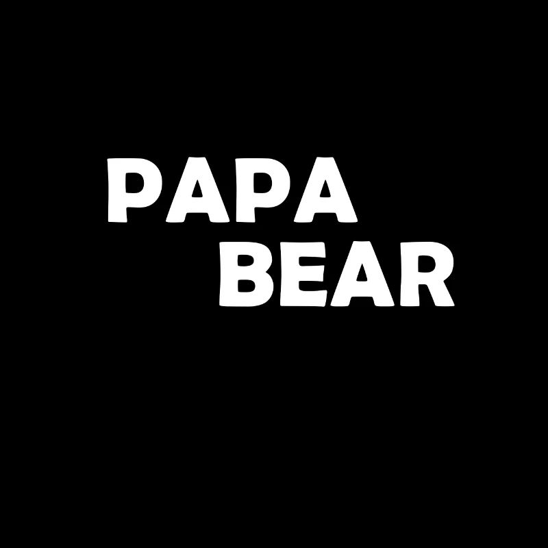 Papa Bear Baer Papa Tshirt