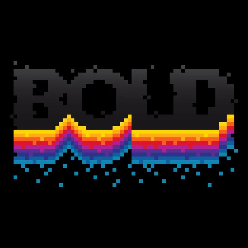 Bold (Pixel, lettrage)