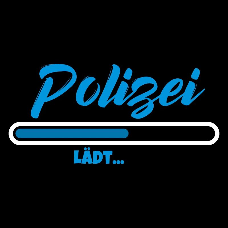 Polizei lädt Bitte warten Geschenk