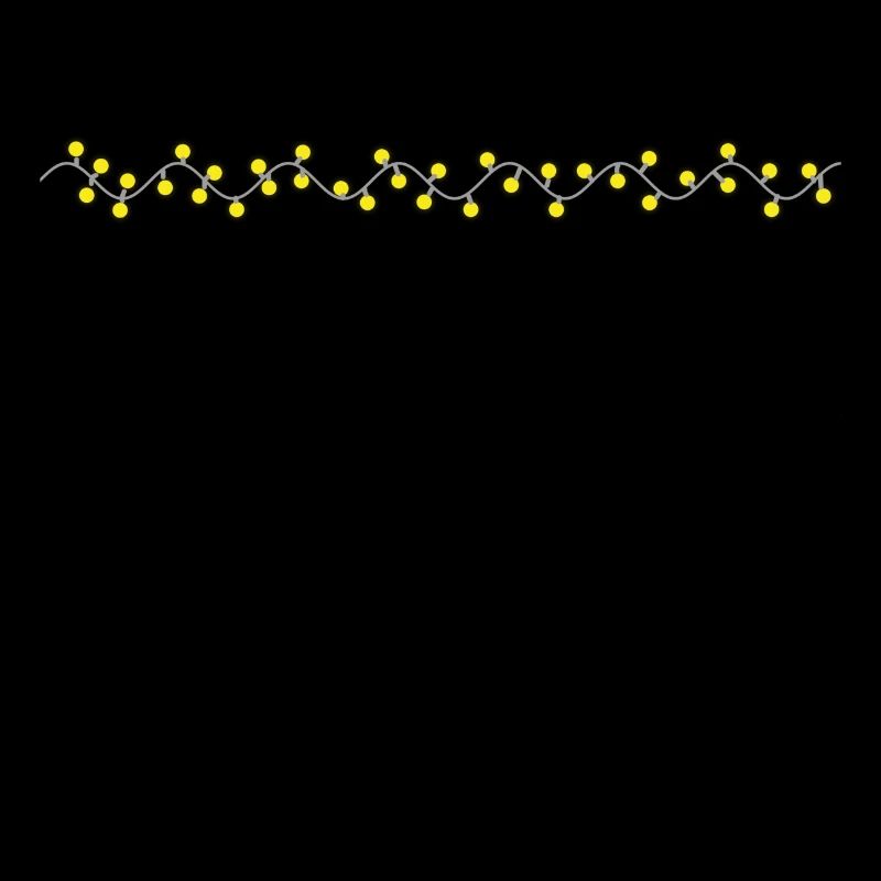 String lights decoration