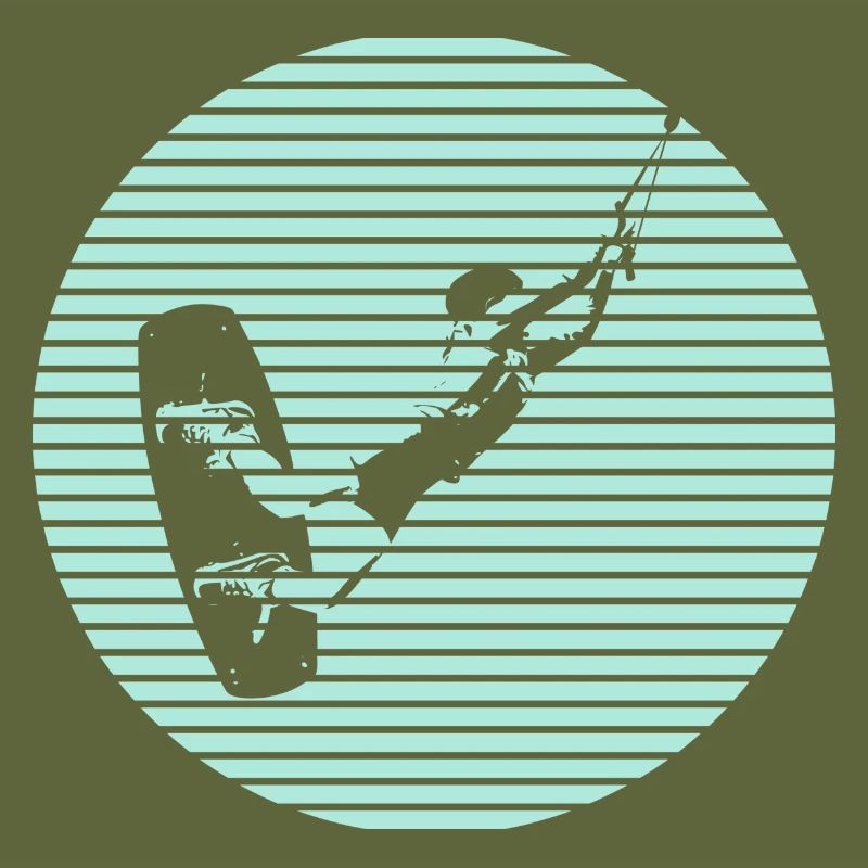 Kiteboarder Kiterin
