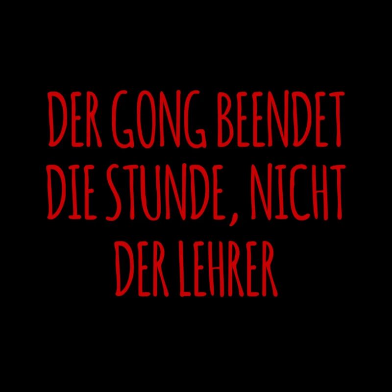 Lehrer vs Schulklingel