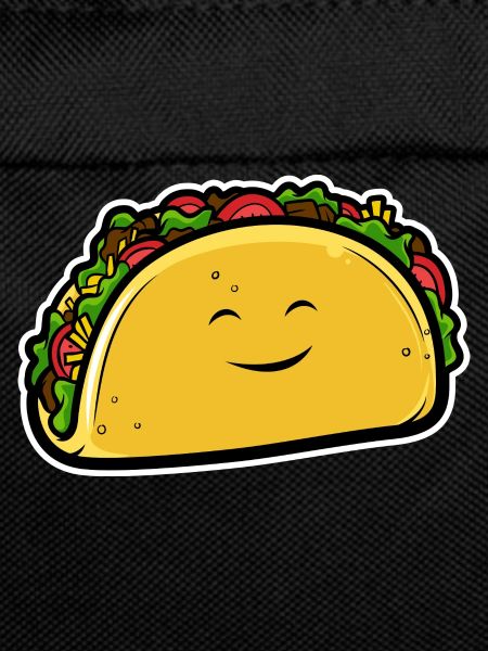Cartoon taco