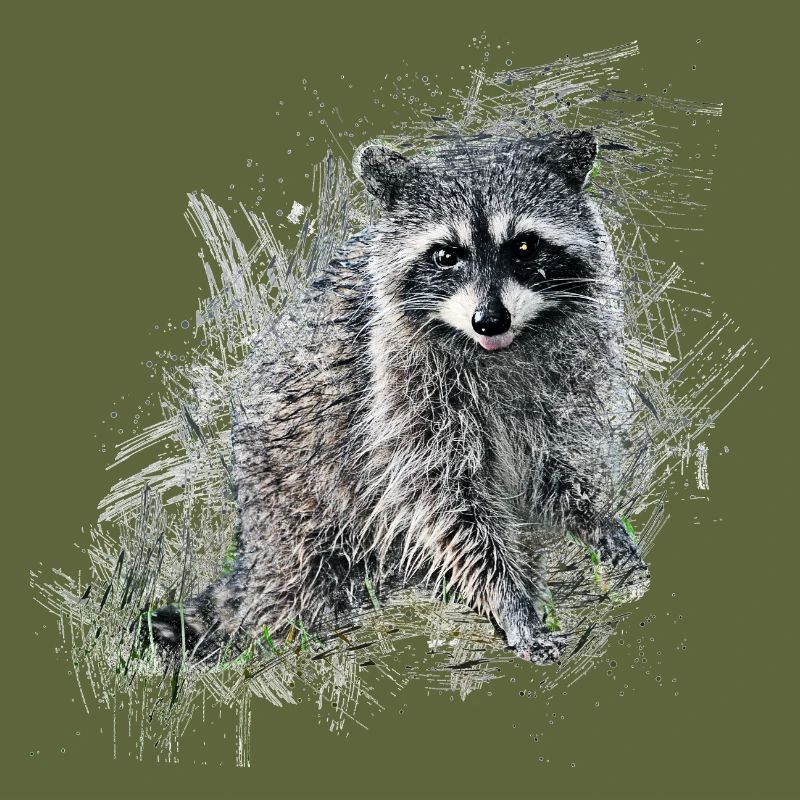 Waschbär