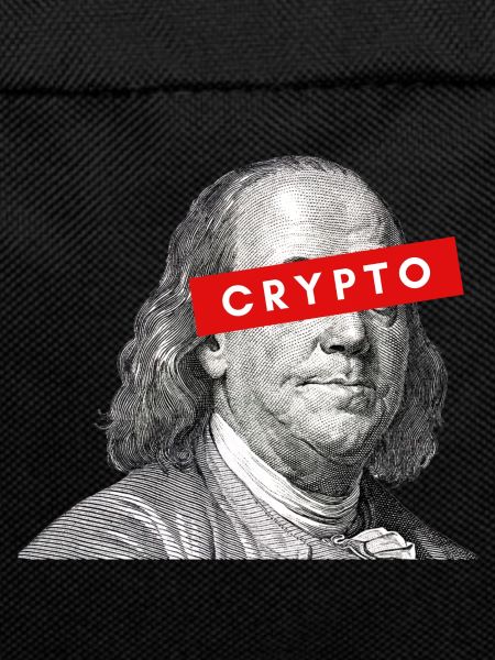 Crypto Benjamin Franklin cryptocurrency Blockchain