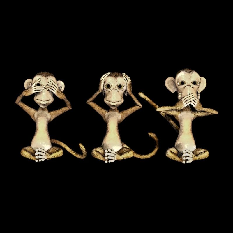 The three monkeys