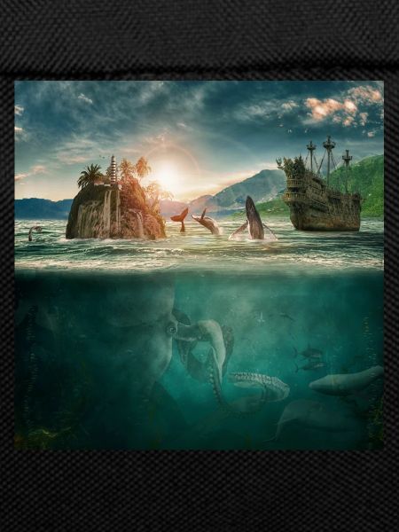 Underwater world of imagination