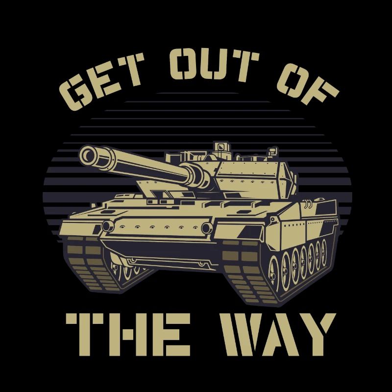 sortir de la voie Tank Design Retro