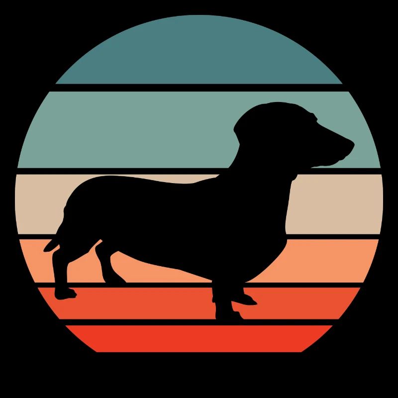 Dackel Dachshund Teckel Silhouette