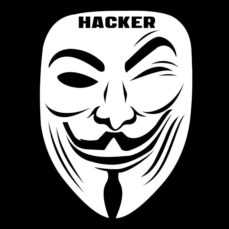 Hacker pirate informatique cadeau geek anonyme