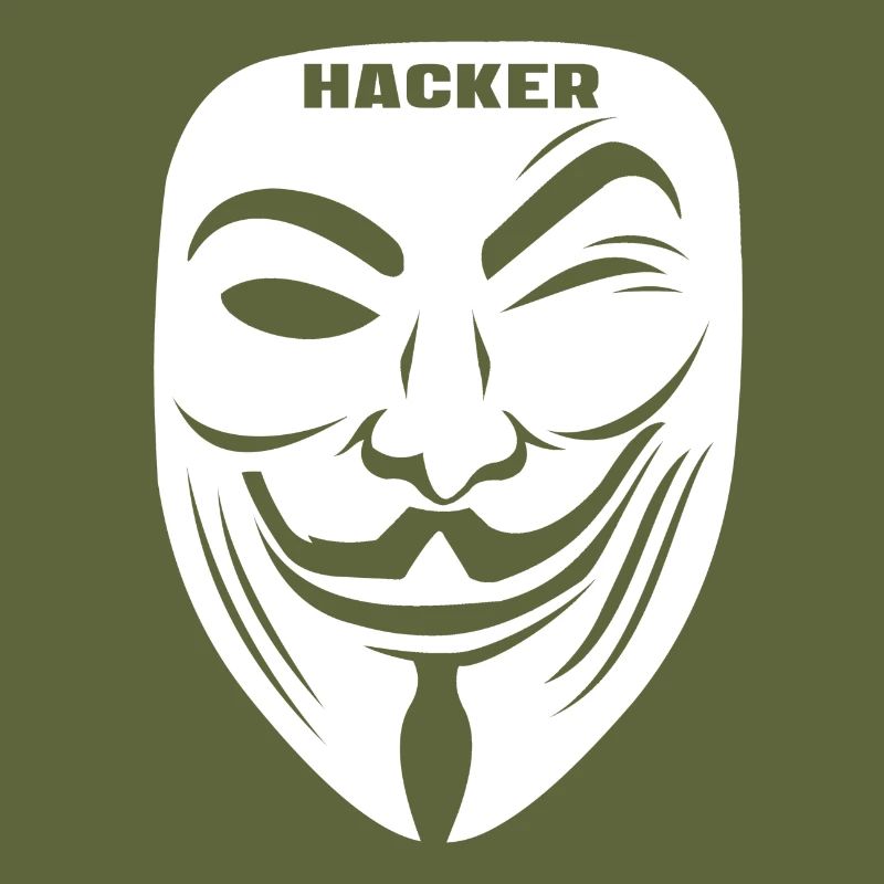 Hacker Hacker anonymes Geek Geschenk
