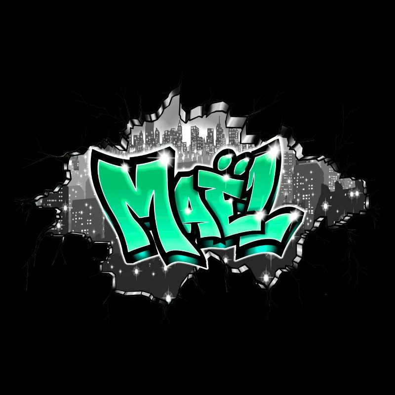 Mael Graffiti Name