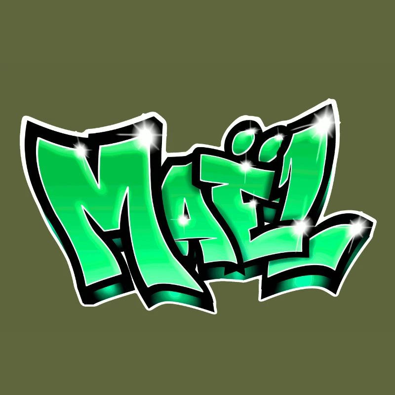 Graffiti Name Mael