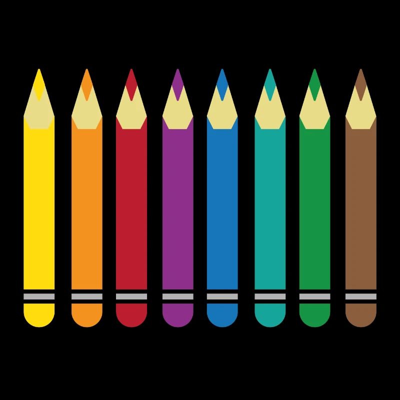 colored pencils