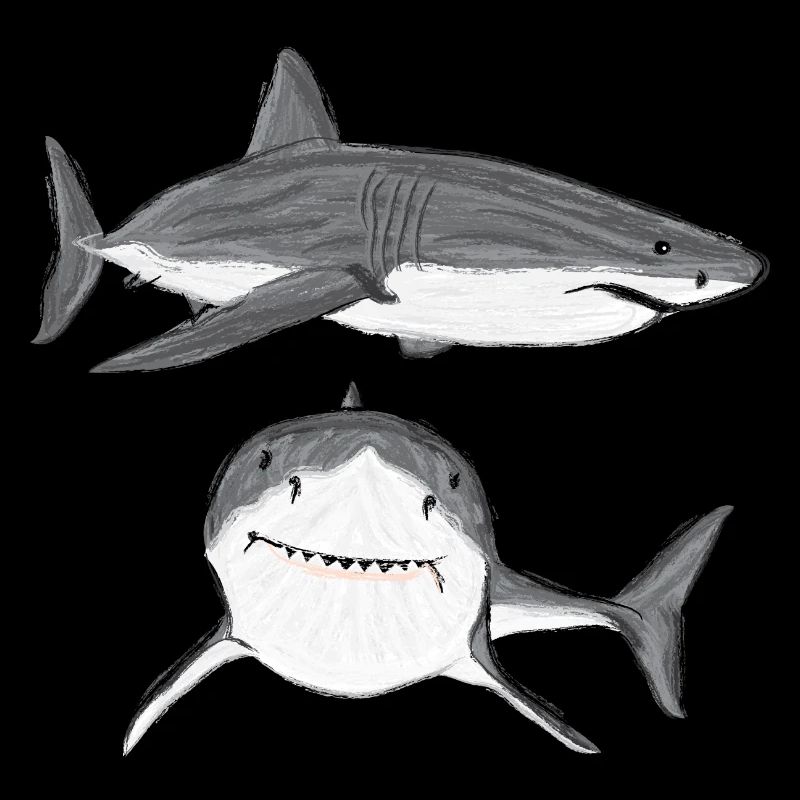 Great White Shark V design