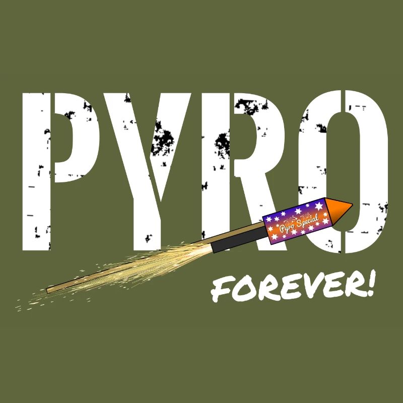 Pyro Forever rocket