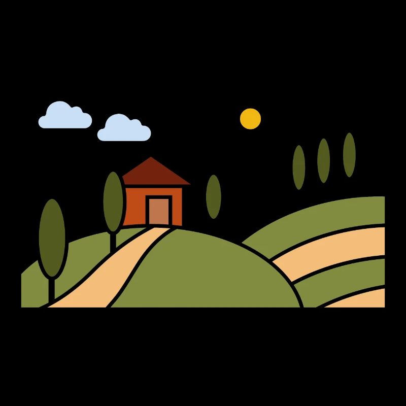 Paysage toscan