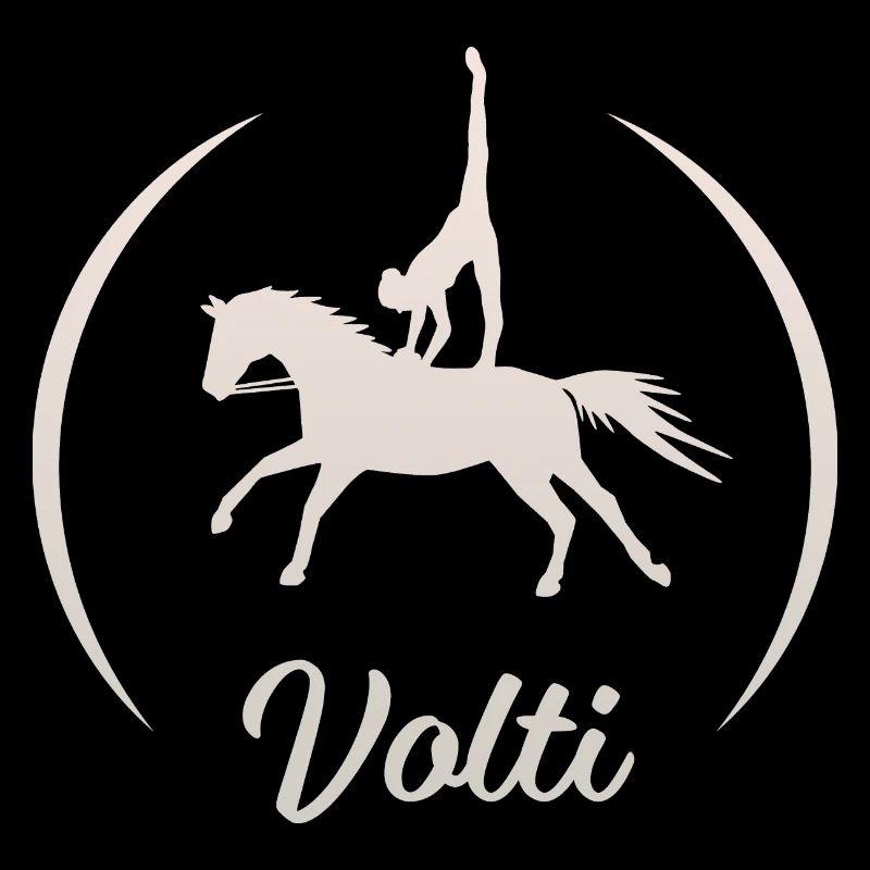 Volti equestrian vaulting by TinaShirts